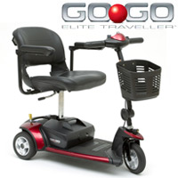 Pride Go Go Elite Traveller Scooter