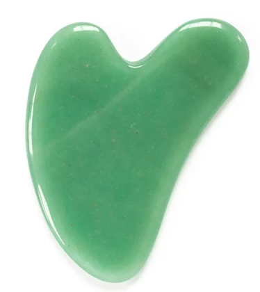 gua sha green stone